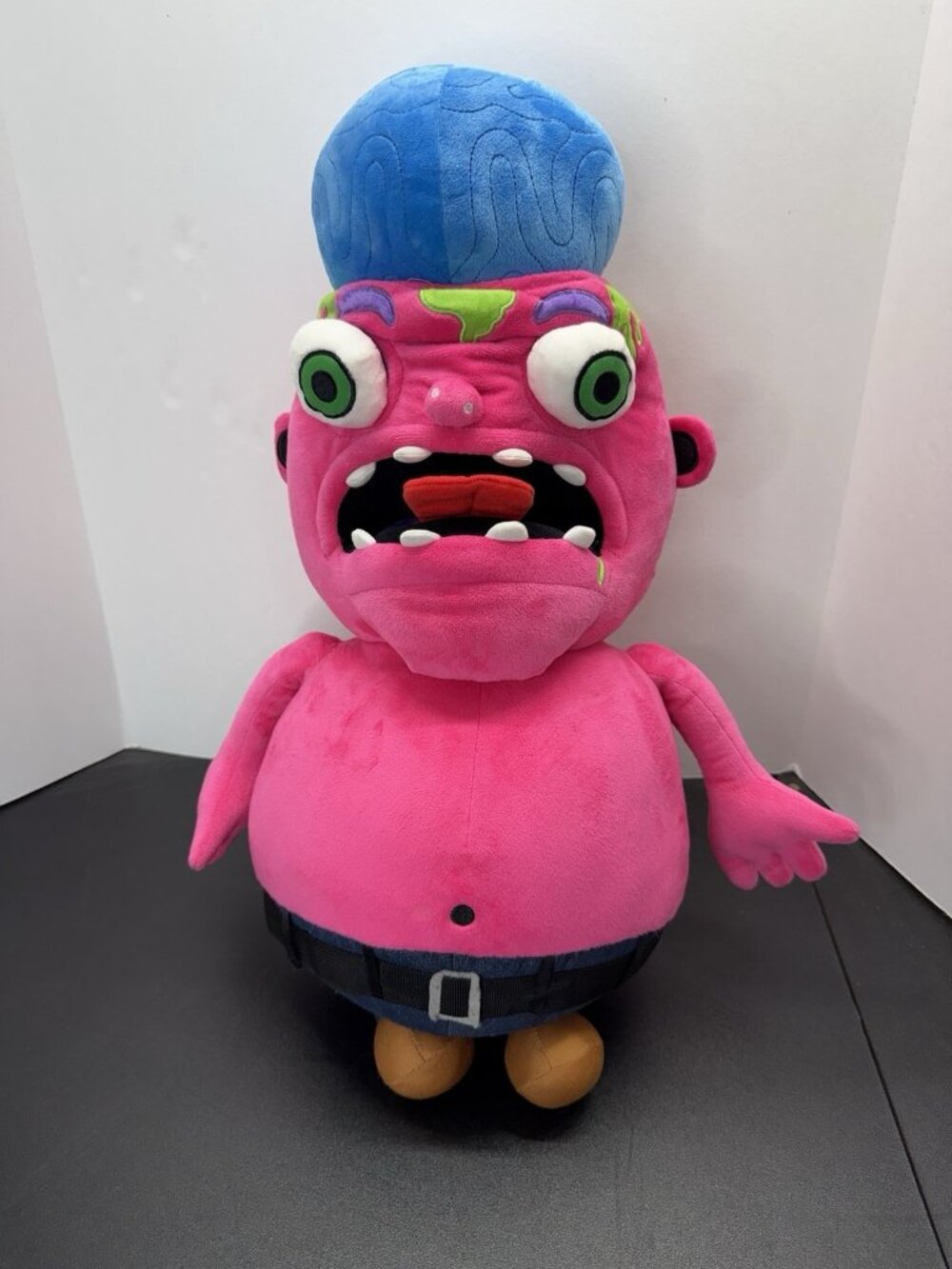 Greg the Zombie 24 Inch Interactive Plush with Brain, Eyes, Heart and Intestines